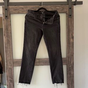 Lucky Brand Women's Dark Gray Straight Leg Jeans